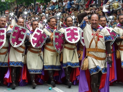 Fiesta de Moros y Cristianos en Alcoy